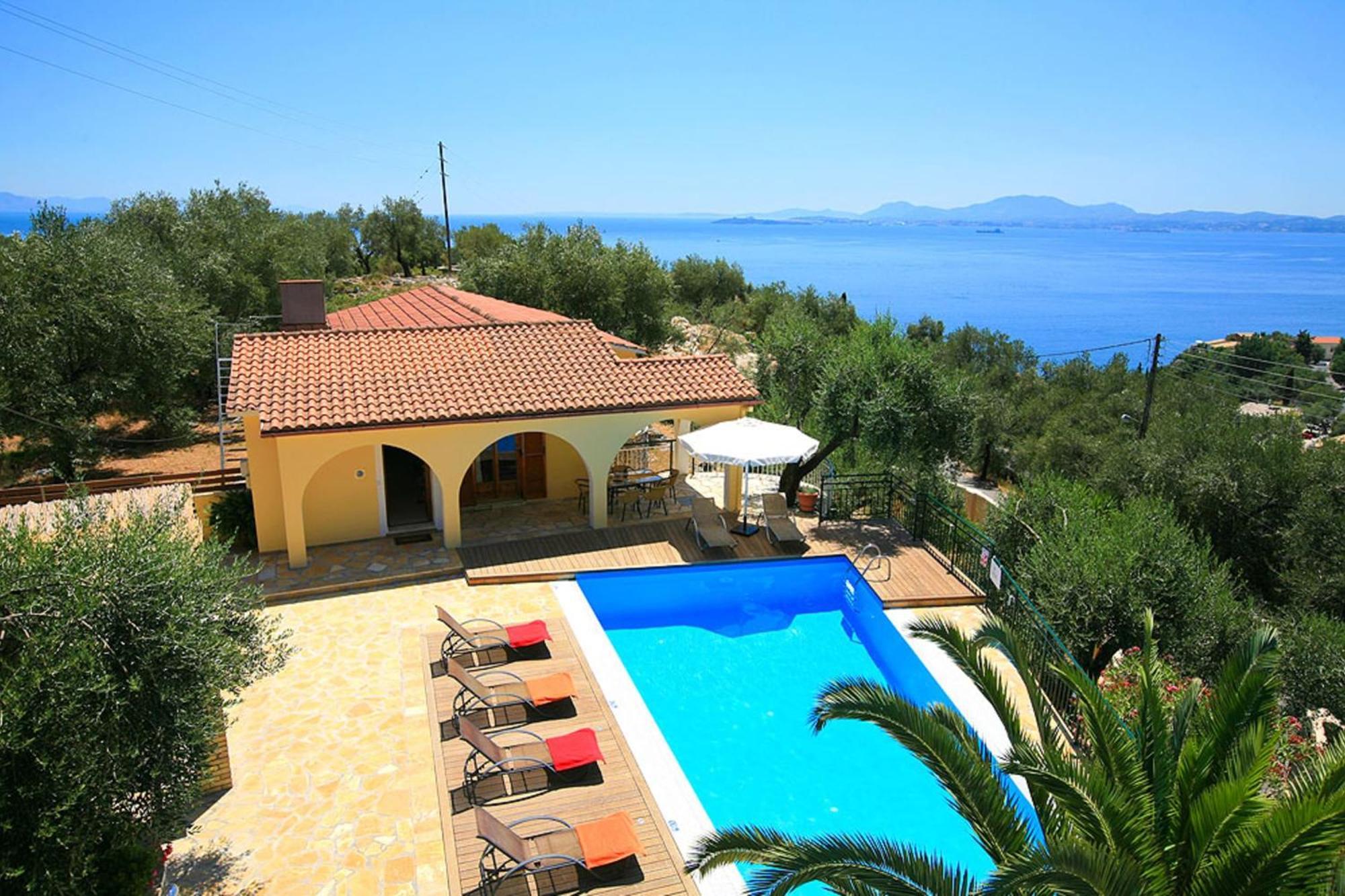 Villa Nitsa Signature Villa In Exquisite Northeastern Corfu Greece Nisaki (Corfu) Exterior foto